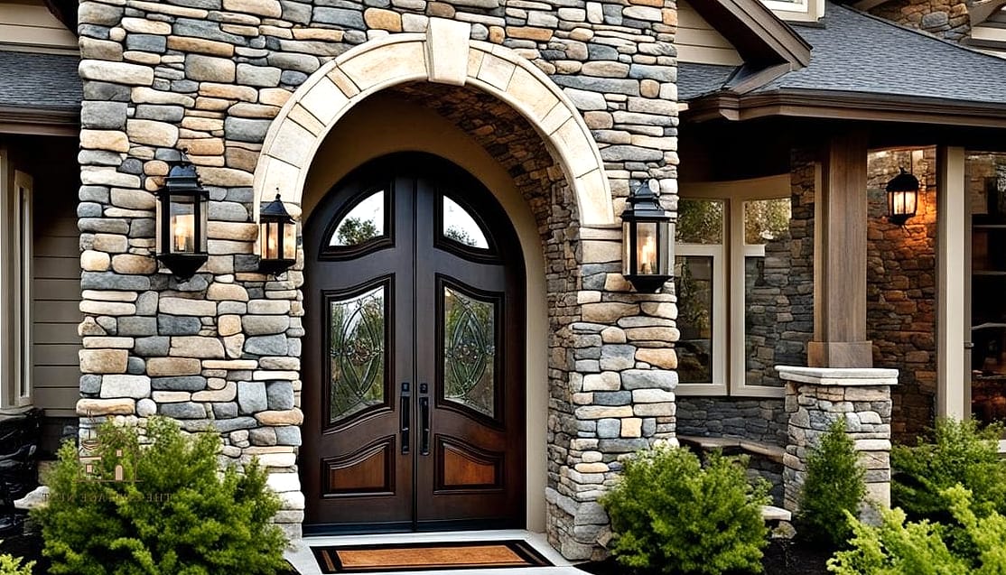 Textured Stone Accent Wall