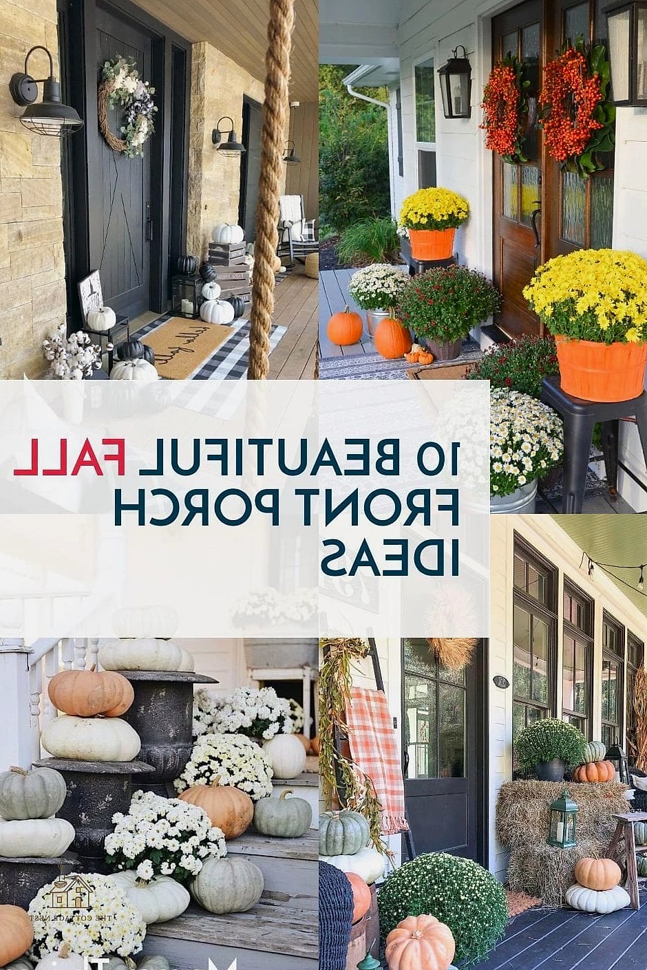 45 Gorgeous Fall Front Porch Decor Ideas That Are Totally Doable 25 A Tiered Plant Stand Display