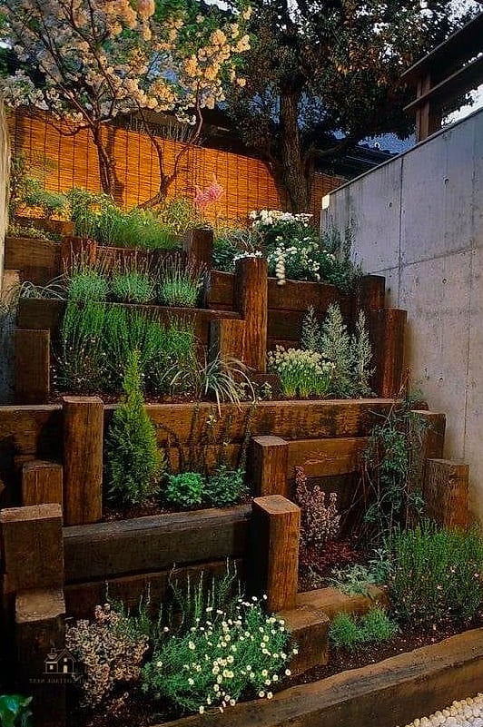 15 Stunning Garden Ideas For Small Spaces You'll Absolutely Love 3 Tiered Planter Stands