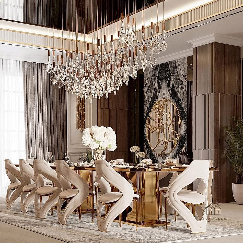45 Brilliant Dining Room Table Centerpiece Ideas to Copy Right Now 20 A Trio of Bud Vases in Ombre Colors