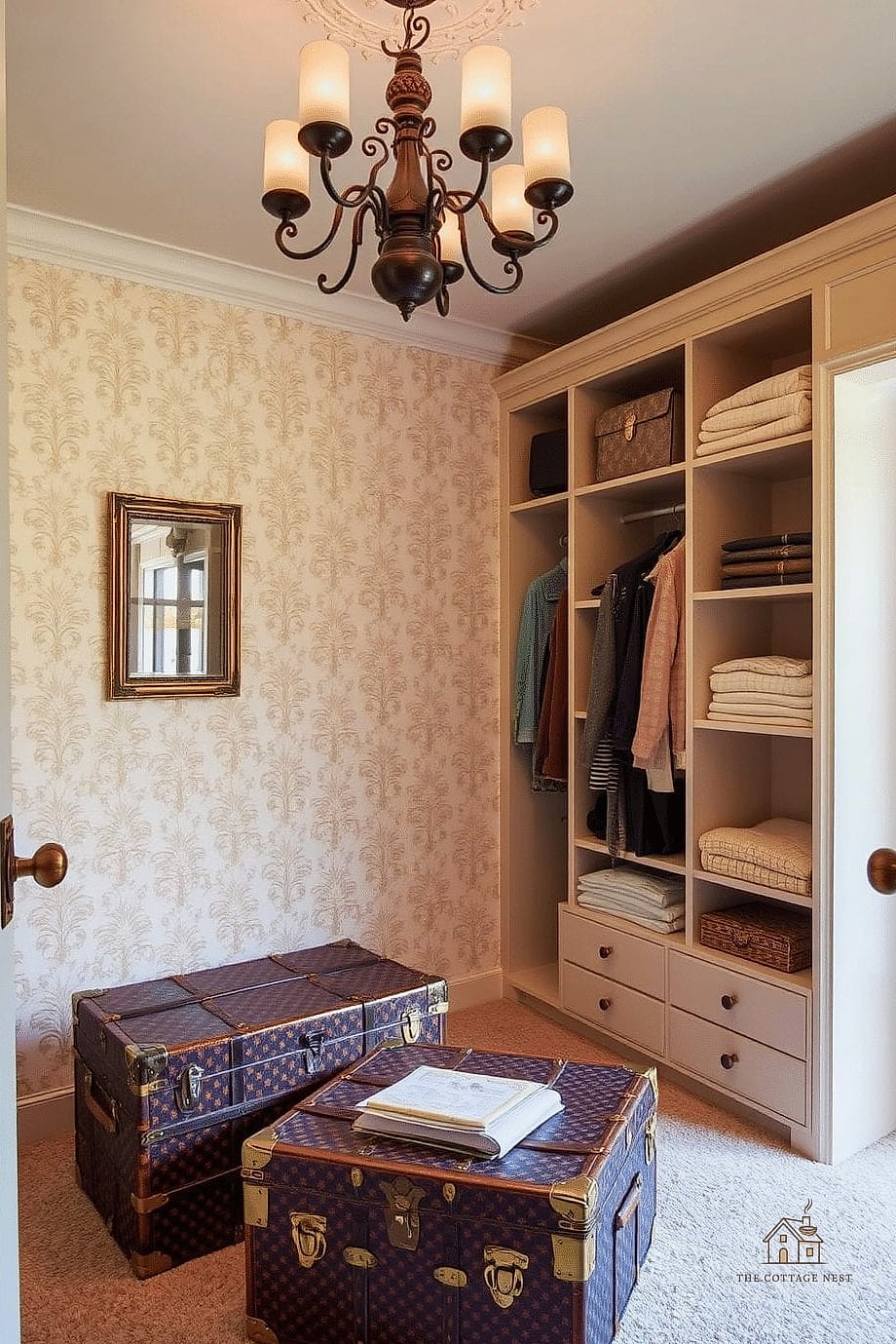 50 Dreamy No Closet Solutions Bedroom Small Spaces to Try This Season 19 Trunk or Vintage Chest Storage