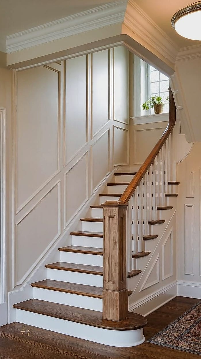 Two-Tone Wainscoting