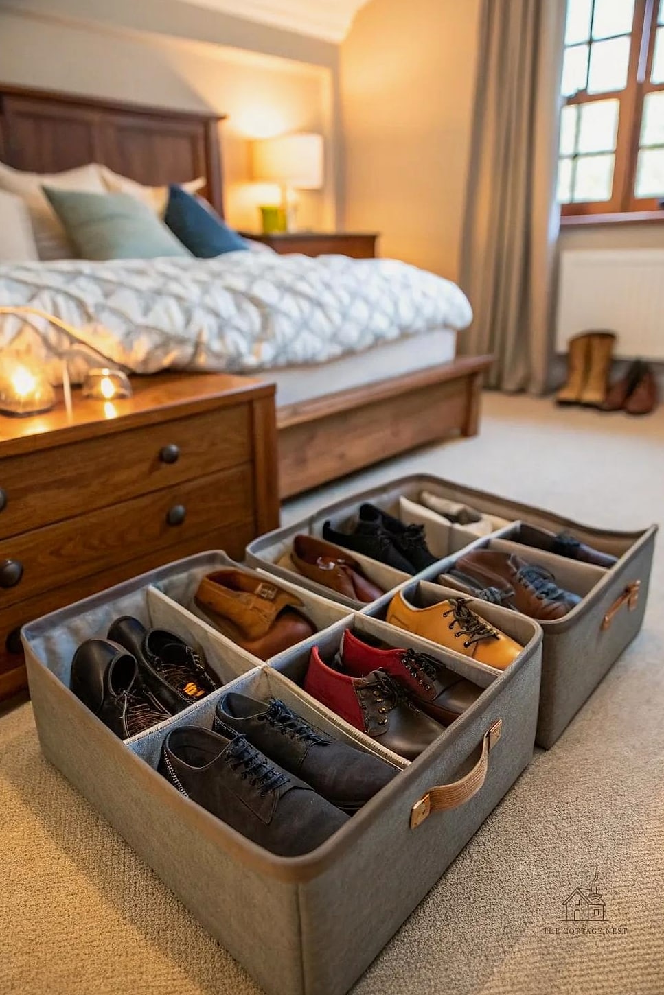 Under-Bed Rolling Storage Bins