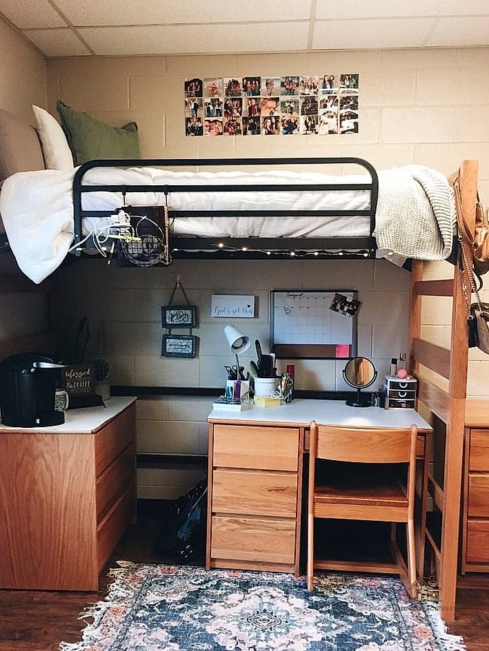 25 Gorgeous Dorm Room Ideas For Guys That Are Totally Doable 19 Under-Desk Storage Drawers