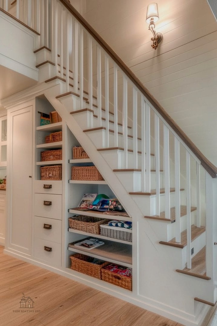 Under-Stair Storage Drawers