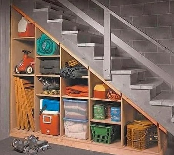 45 Stunning Garage Organization Ideas You'll Absolutely Love 35 Under-Stair Garage Storage