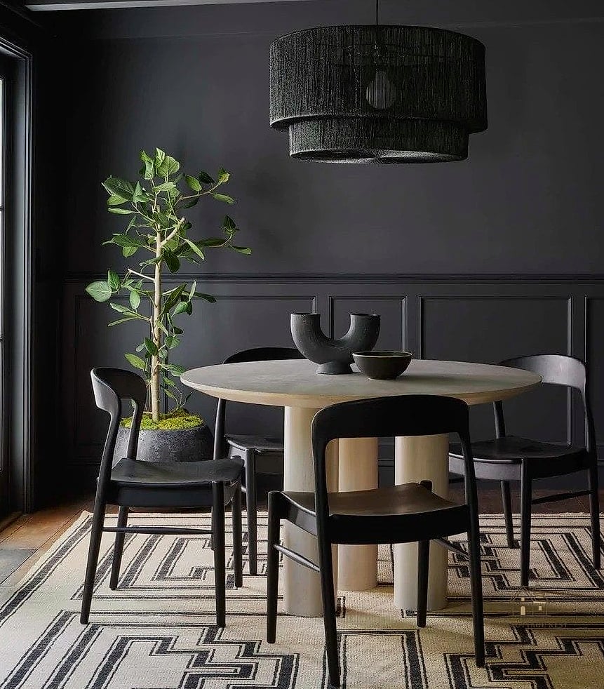 15 Stunning Black Dining Table Decor Ideas You'll Absolutely Love 16 Use a Mix of Chair Styles
