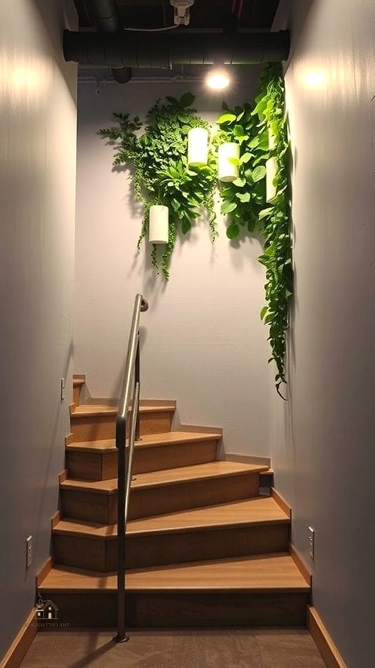 A Vertical Garden Display