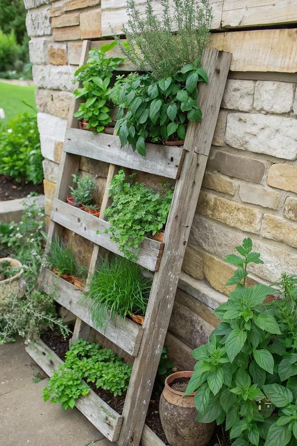 45 Creative Pallet Garden Ideas That Will Inspire You 2 Vertical Herb Garden Wall