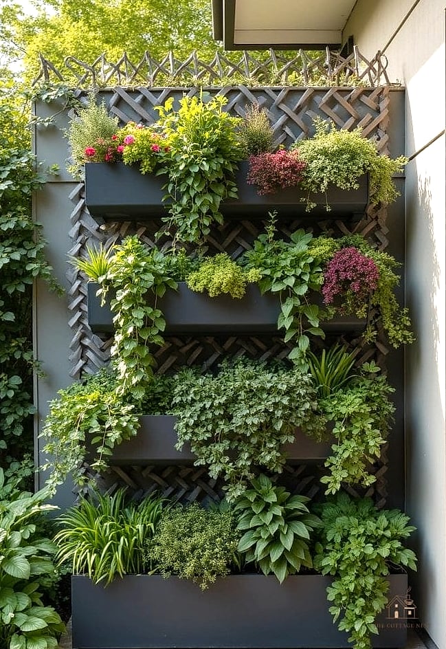 Vertical Trellis Garden
