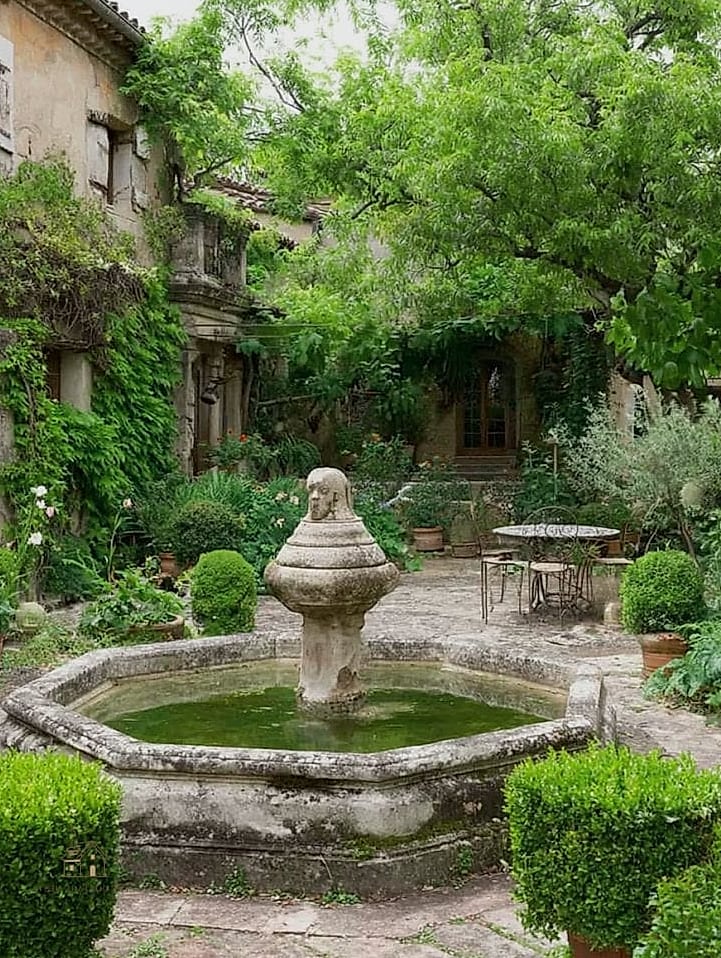 A Vintage Birdbath