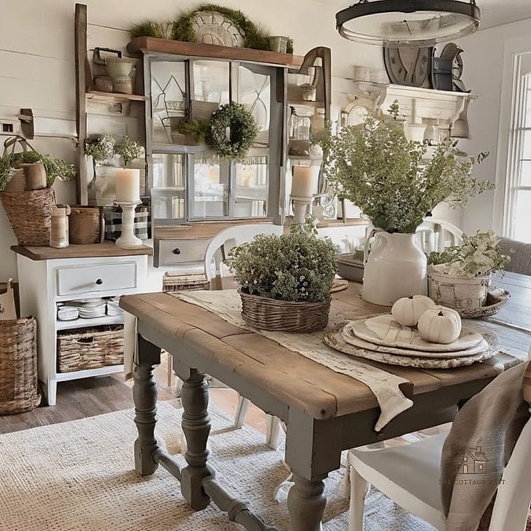 45 Brilliant Farmhouse Dining Room Lighting Ideas to Copy Right Now 18 Vintage-Inspired Schoolhouse Pendant