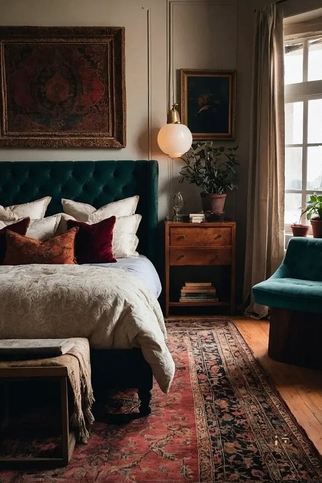 Vintage Rug Layering