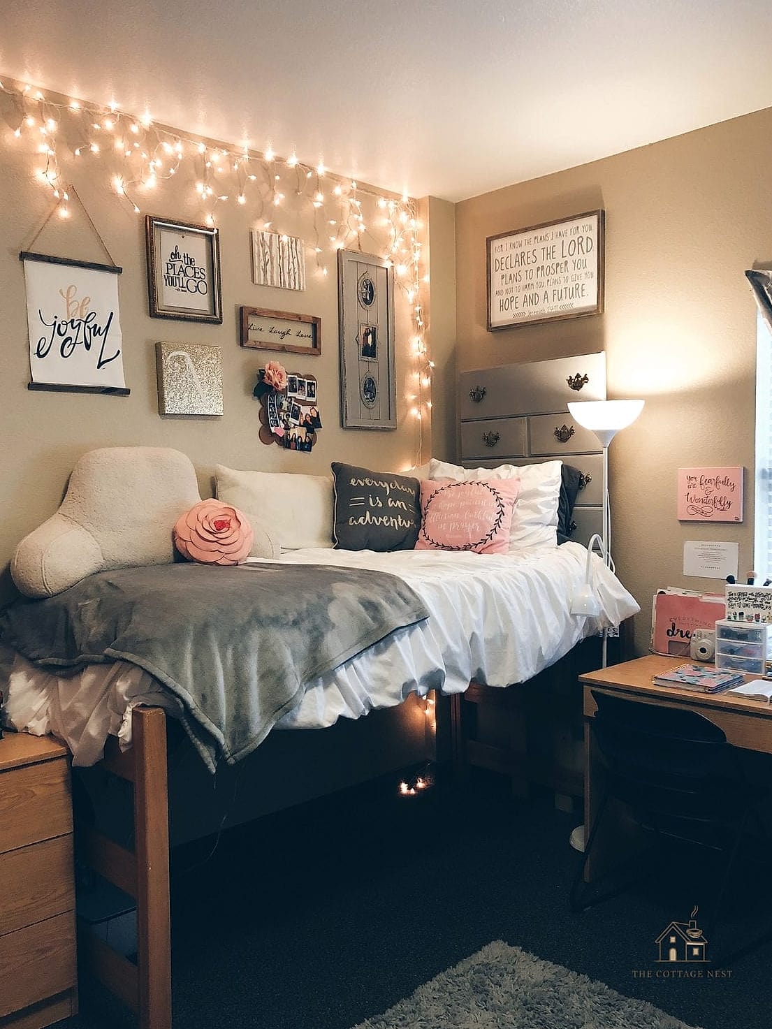 50 Amazing College Dorm Room Ideas For Guys on a Budget 35 Wall-Mounted Bike or Gear Hooks