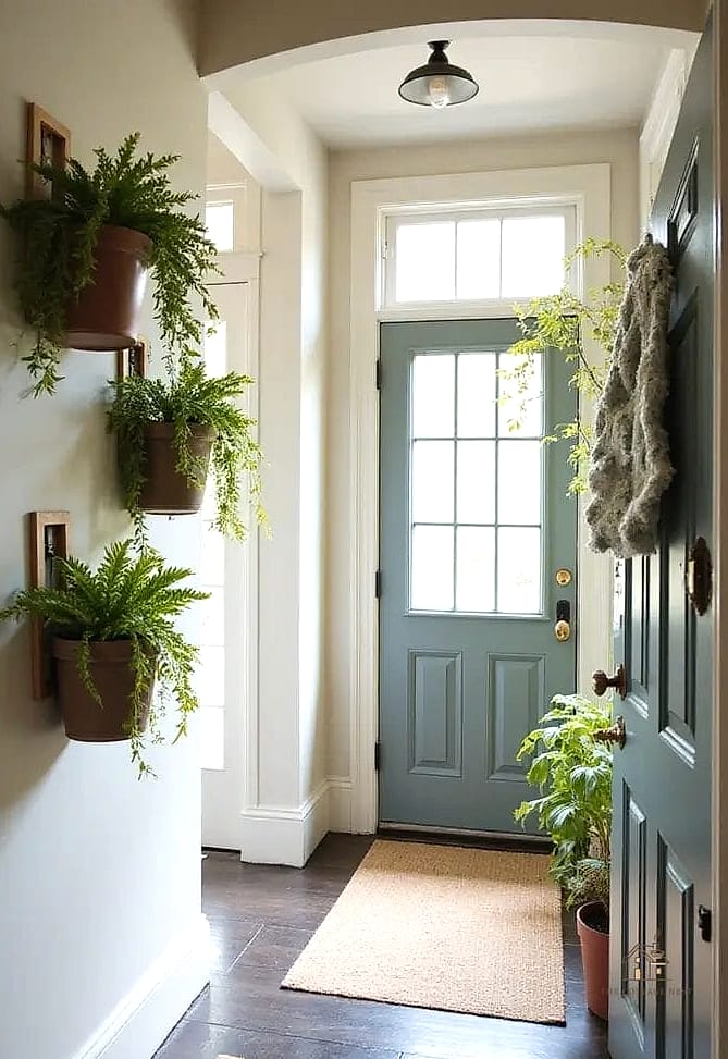 45 Stunning Small Entryway Ideas You'll Absolutely Love 45 Wall-Mounted Baskets for Extra Storage
