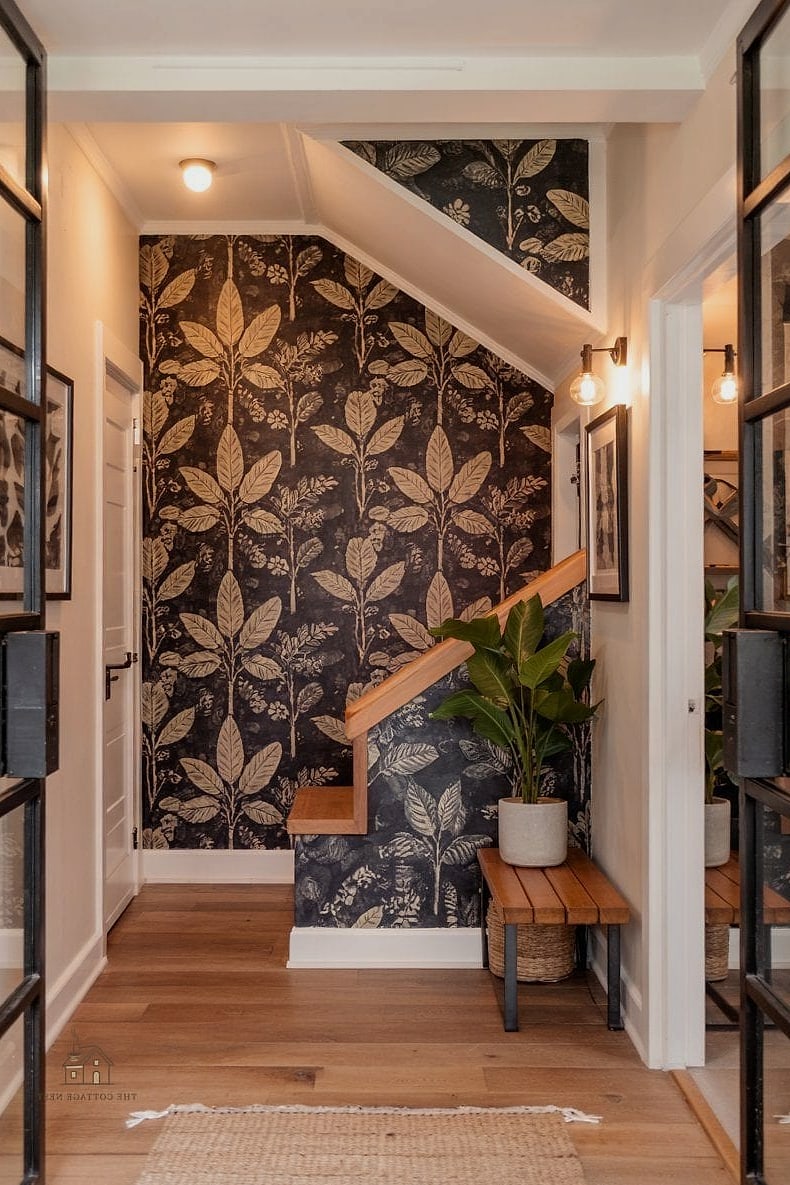 Wallpaper on Just One Section