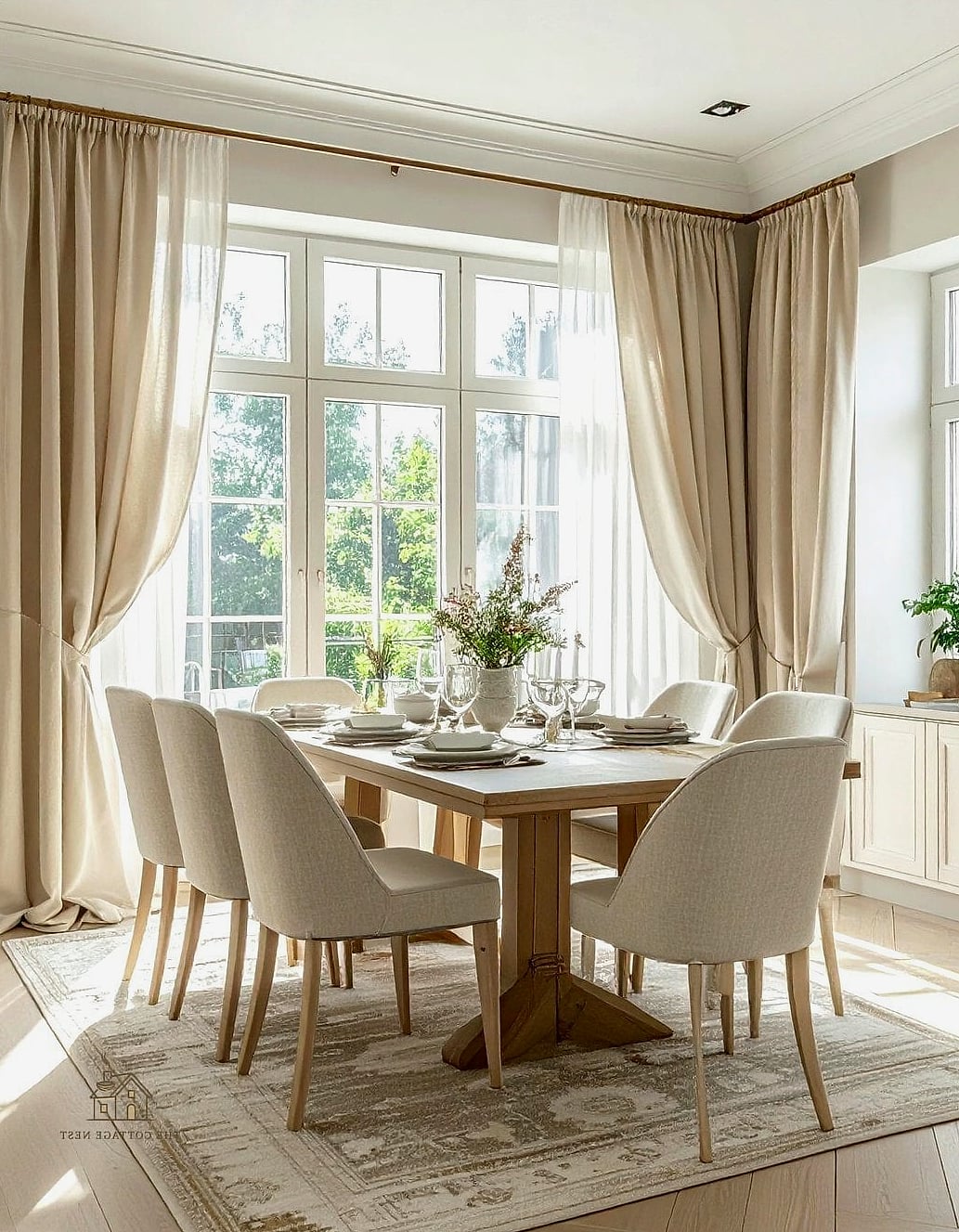 45 Gorgeous Dining Room Paint Color Ideas That Are Totally Doable 28 Warm Ivory