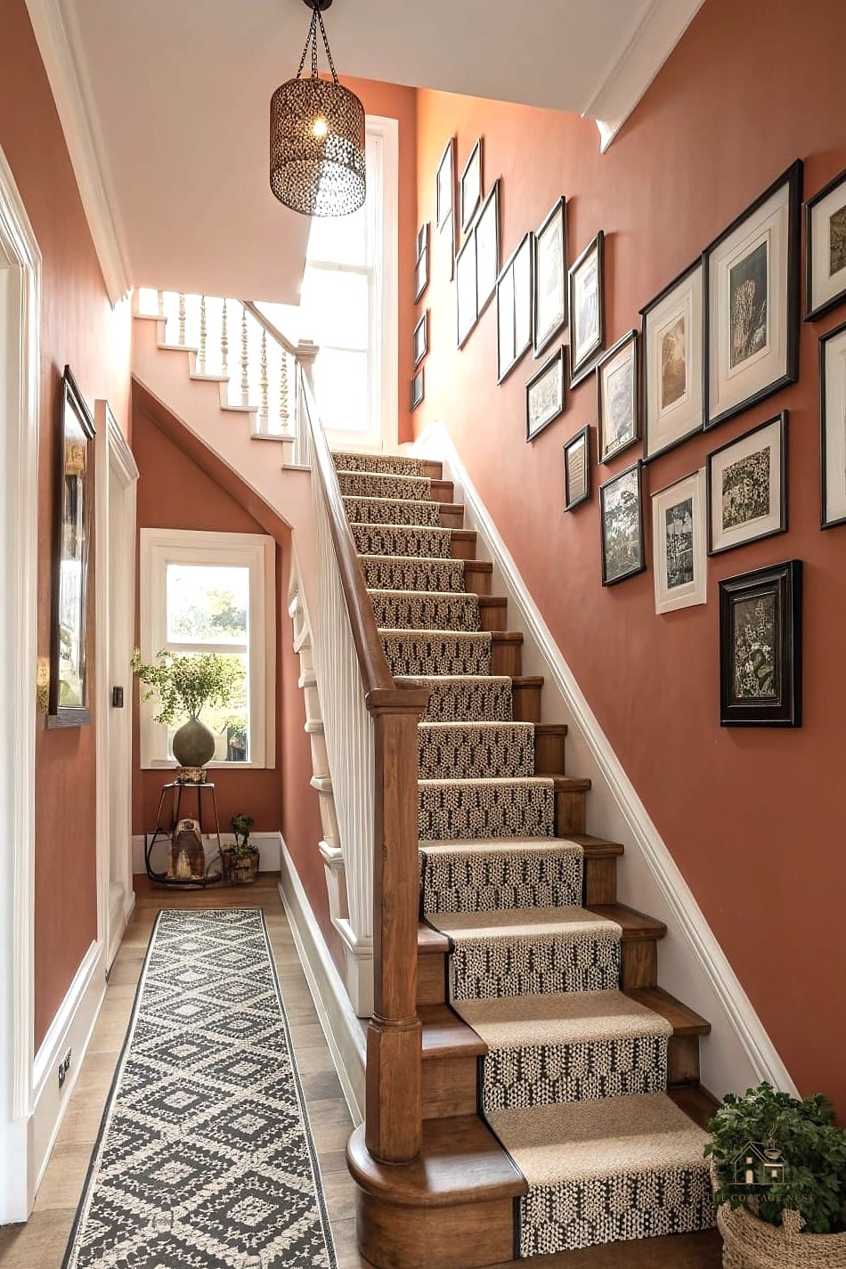 Warm Terracotta or Clay Tones