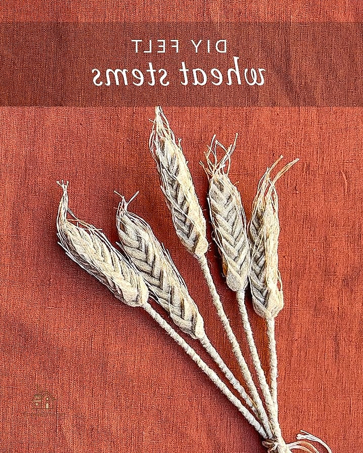 30 Quick Diy Fall Table Centerpieces on a Budget 5 Wheat Stalk Bundle