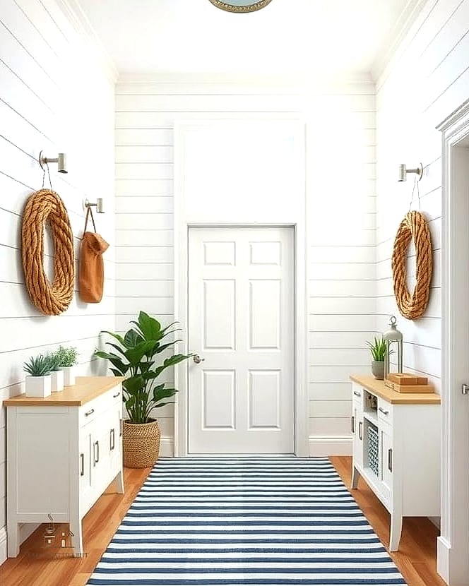 Whitewashed Shiplap Walls