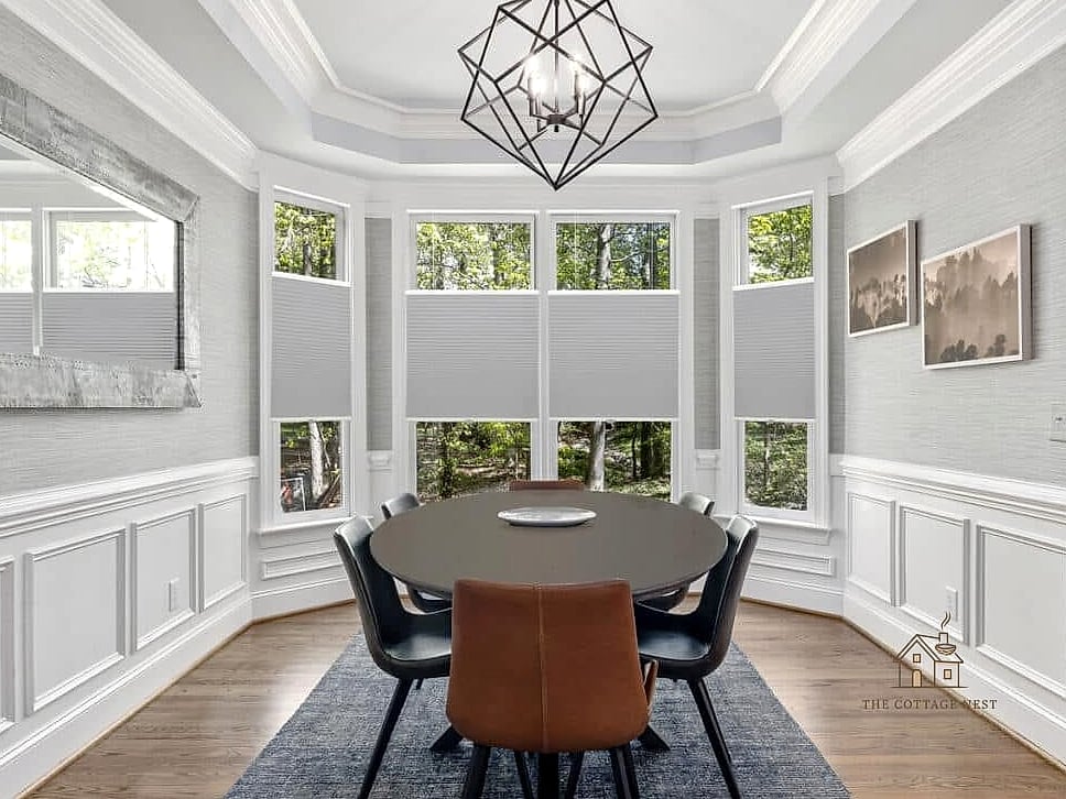 30 Amazing Dining Room Window Treatments on a Budget 32 Window Film for Privacy Without Curtains