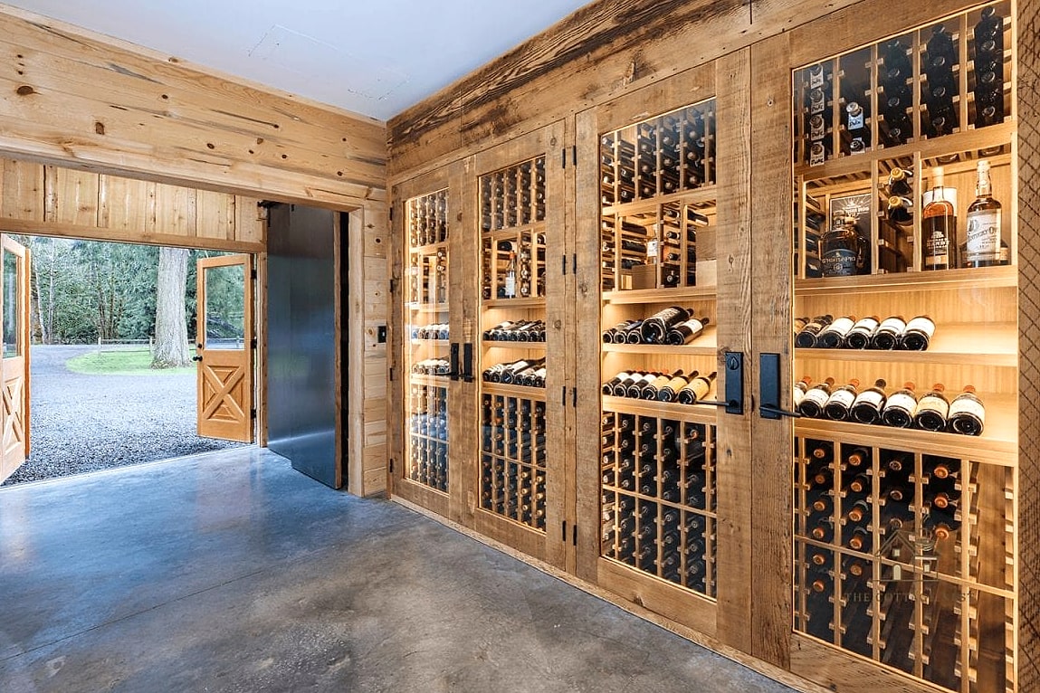 40 Clever Garage Conversion Ideas for Every Style 17 Wine Cellar or Tasting Room