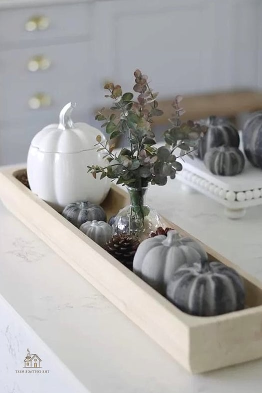 A Wooden Tray for Coffee and Tea Essentials
