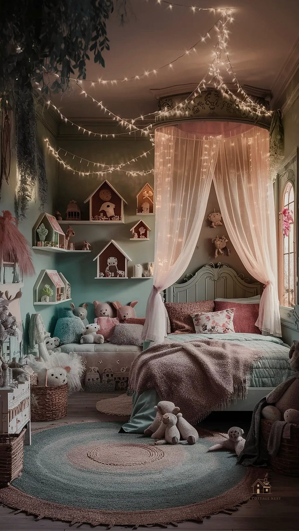 40 Cozy Large Fairy Garden Ideas Worth Pinning 7 A Woodland Theme With Ferns and Moss