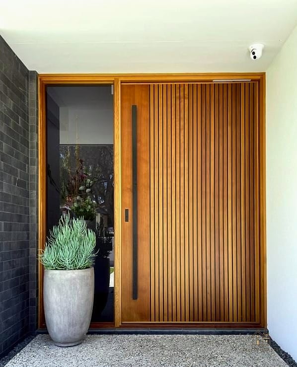 Wood Slat Wall Feature