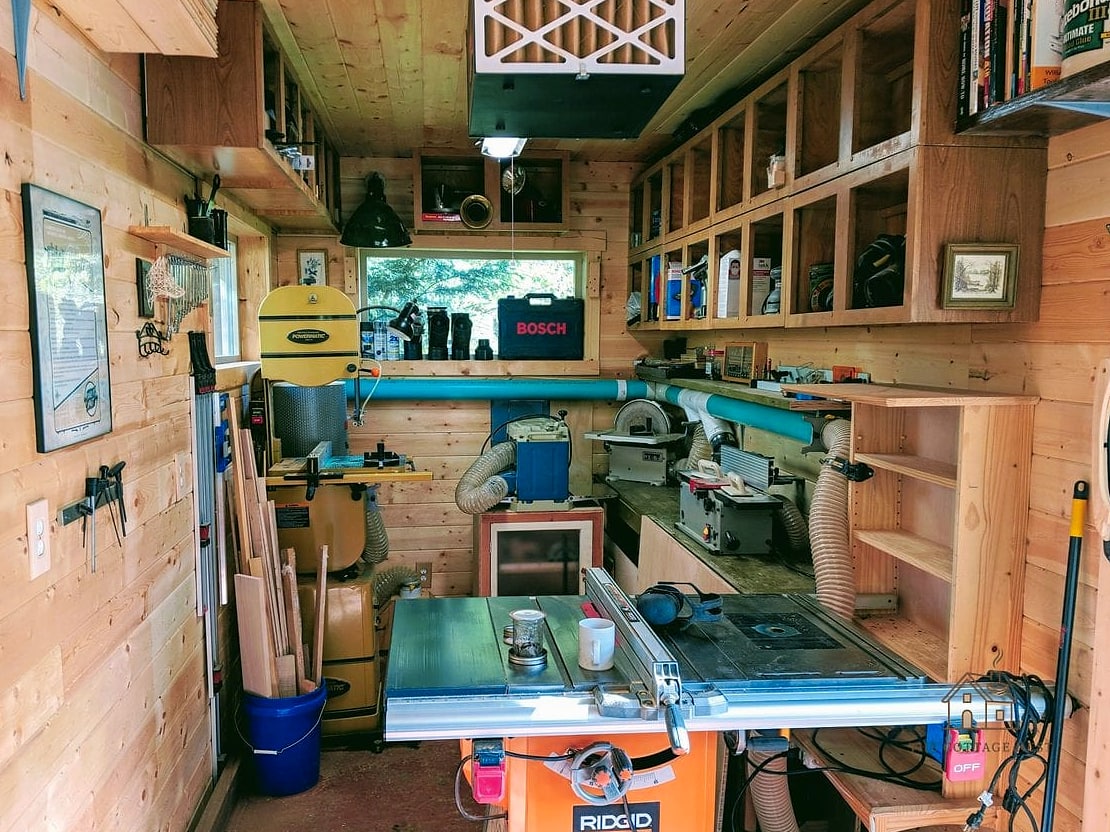 50 Clever Garage Man Cave Ideas for Every Style 16 Woodworking Shop Layout