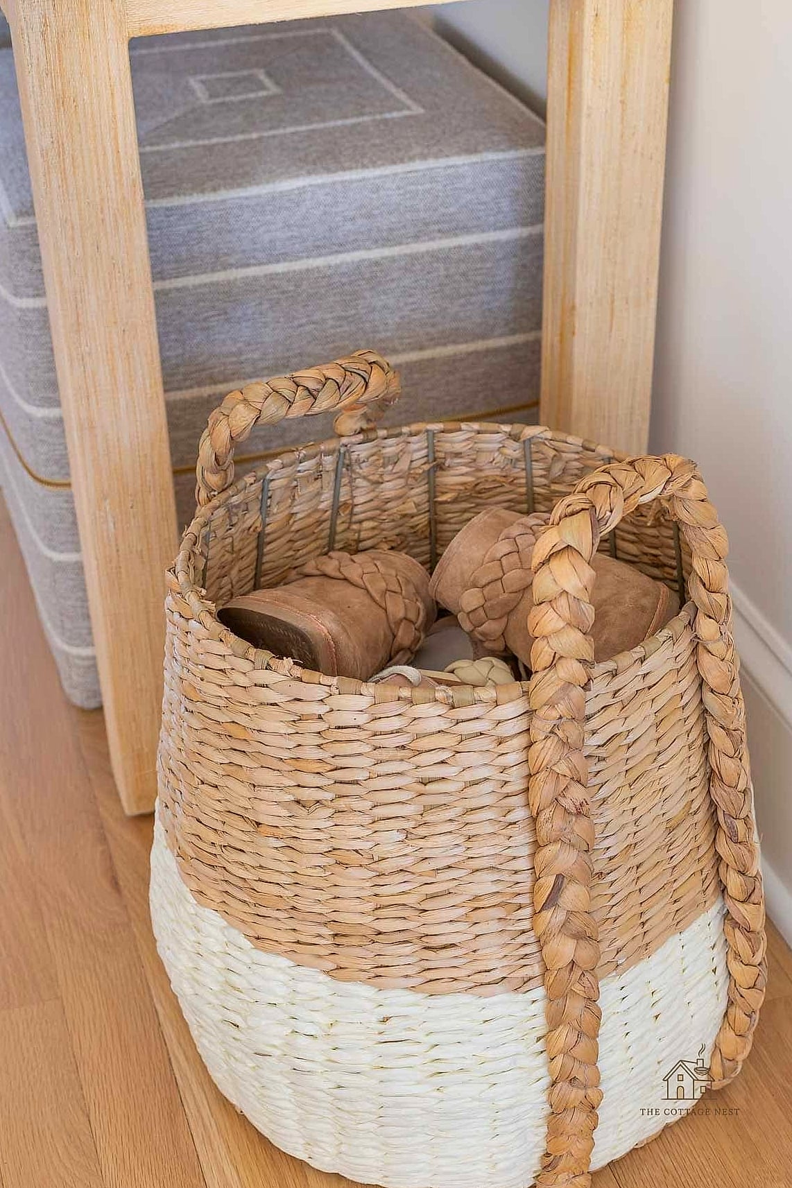 Woven Basket Storage