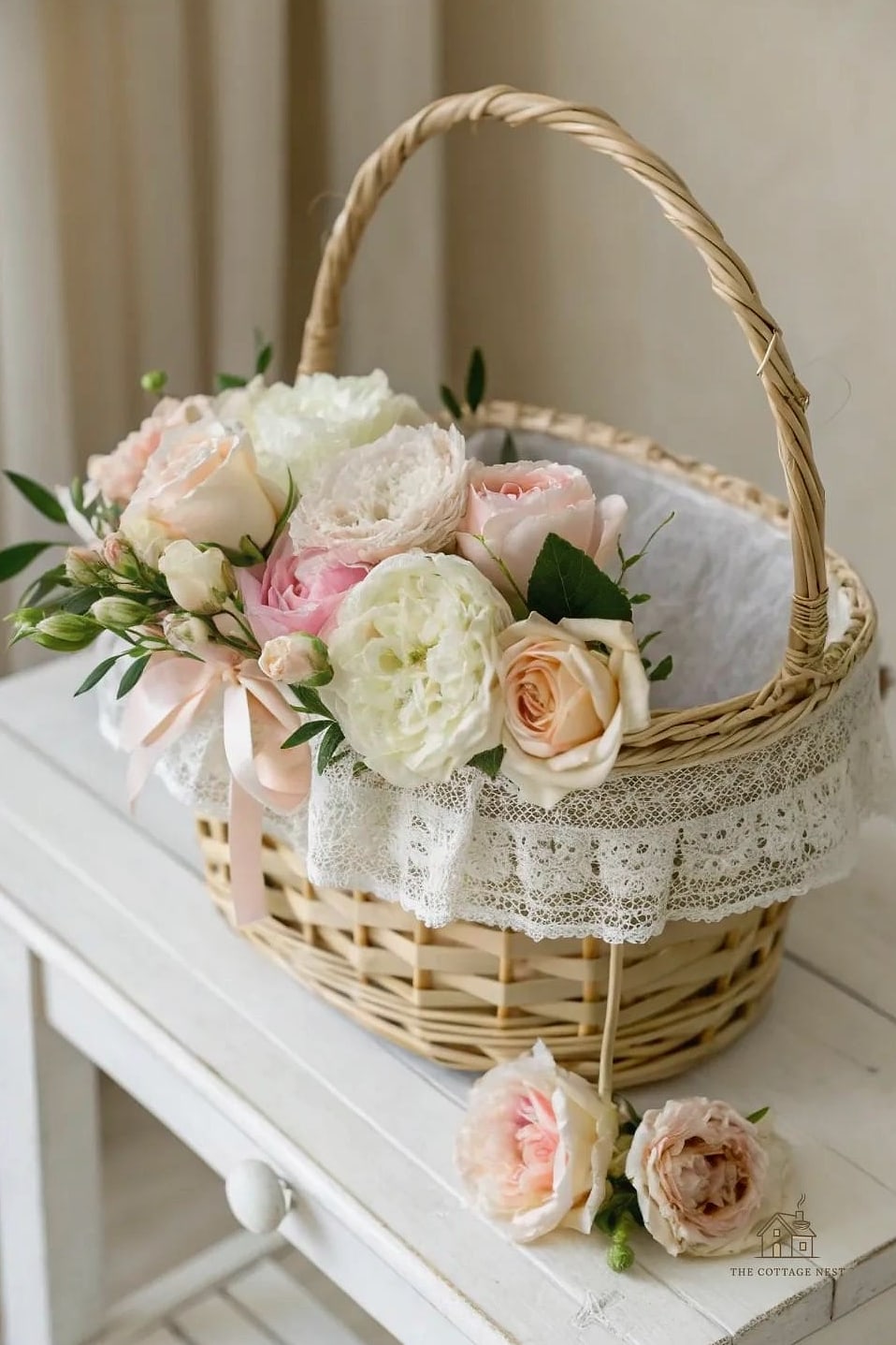 30 Dreamy Farmhouse Fall Decor Ideas to Try This Season 22 Woven Basket Wall Displays