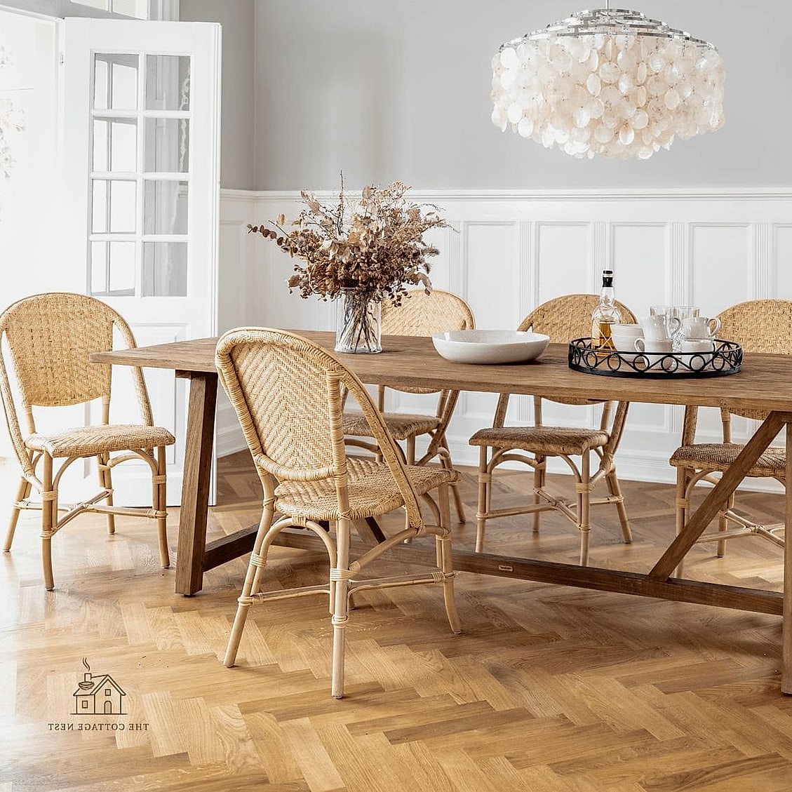 50 Cozy Dining Room Lighting Over Table Worth Pinning 5 Woven Rattan Pendant