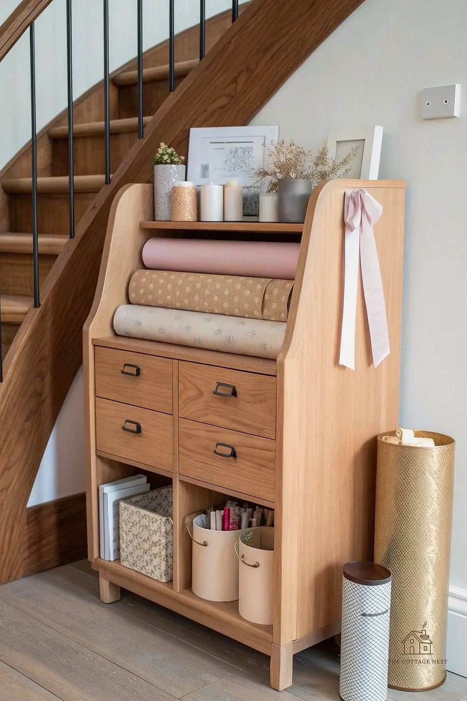 Wrapping Paper and Gift Station