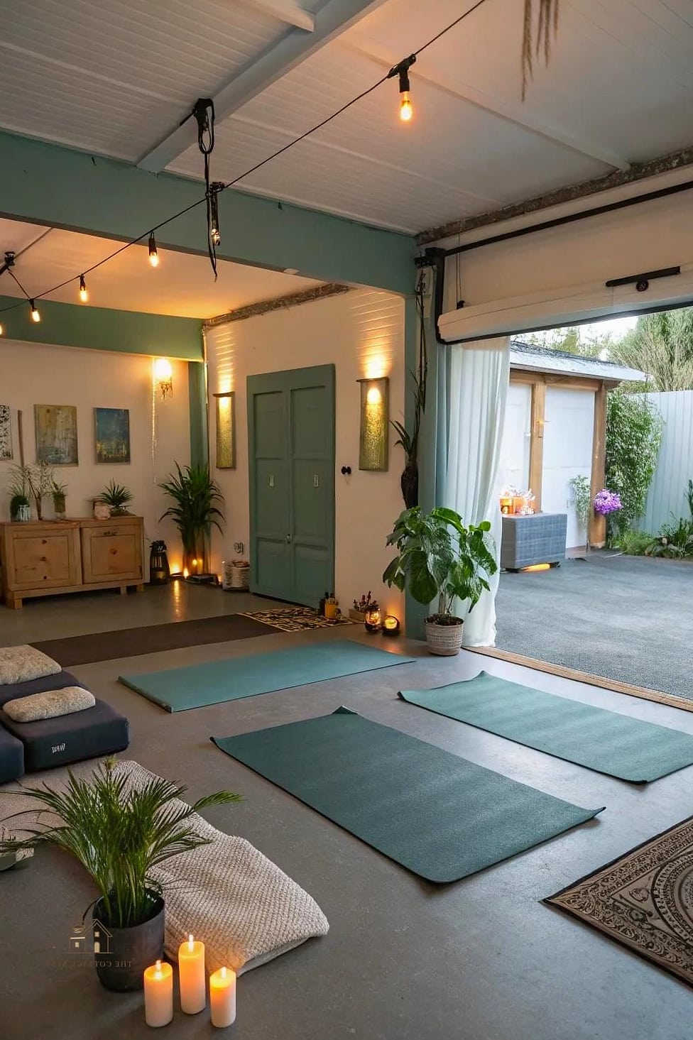 40 Clever Garage Conversion Ideas for Every Style 11 Yoga and Meditation Studio