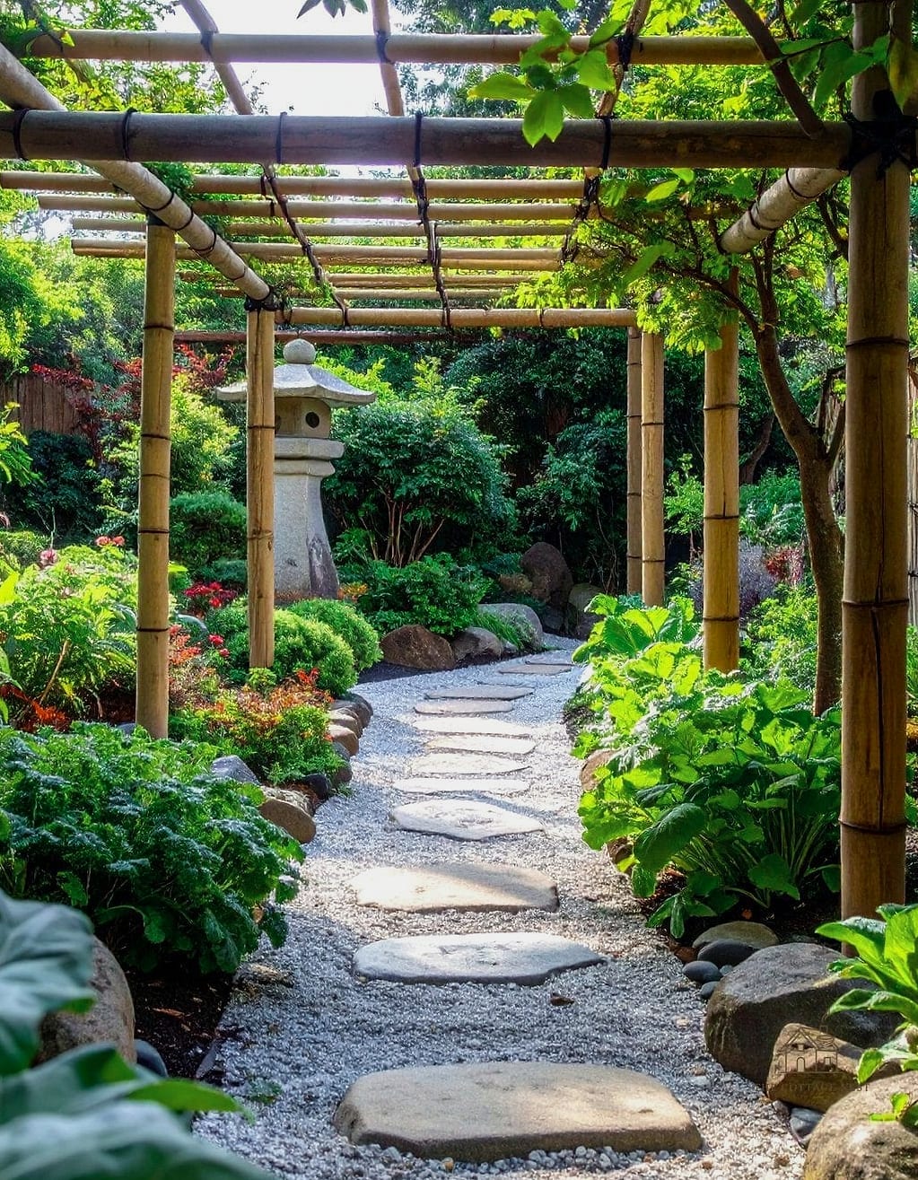 50 Clever Vegetable Garden Ideas for Every Style 29 Zen Vegetable Garden
